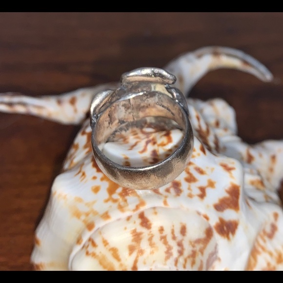 Sterling silver ring. - Picture 6 of 7